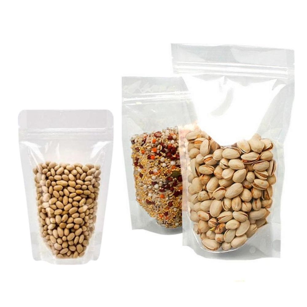 Embalagens Presente 10x15+4 Stand Up Pouch 50 Unidades
