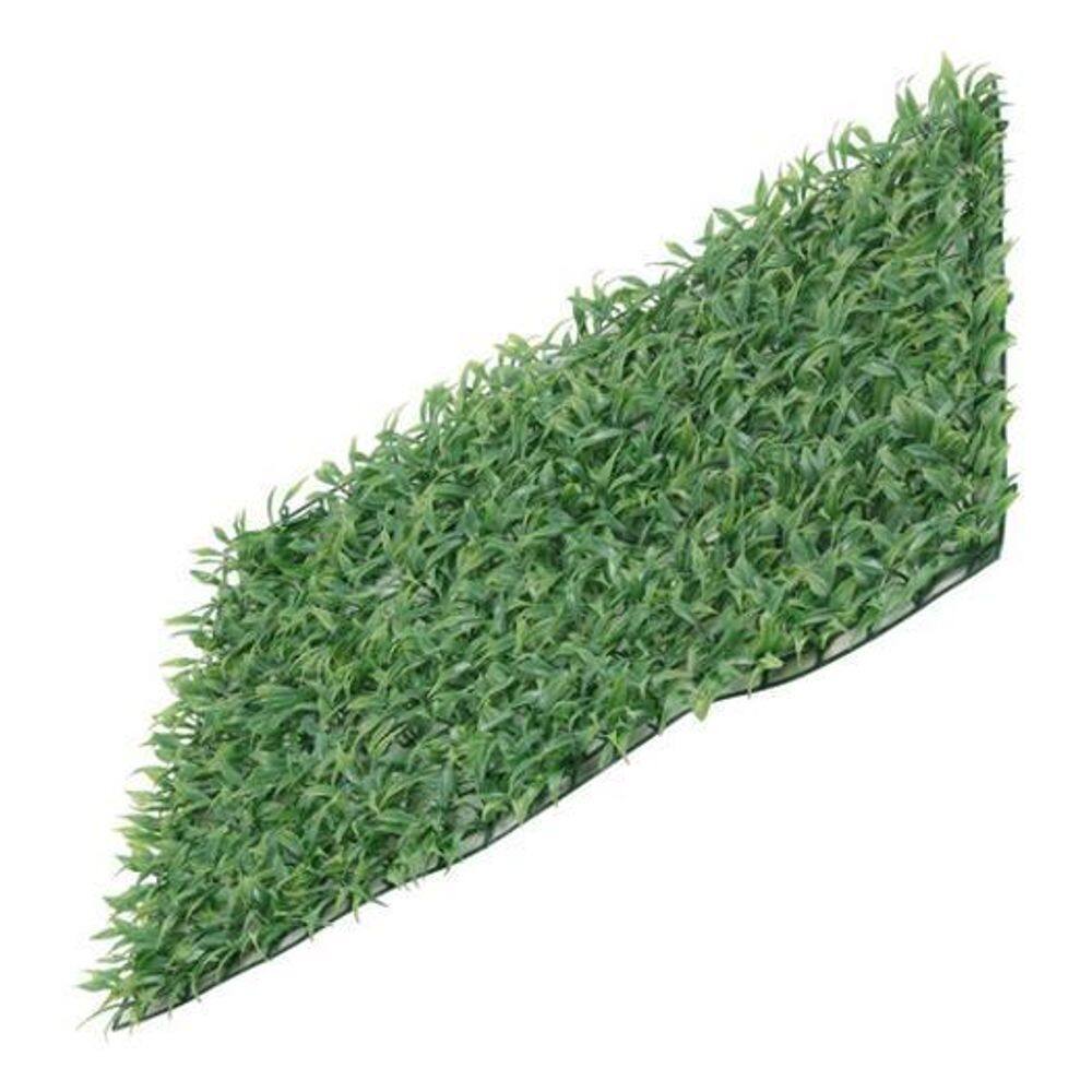 Placa Jardim Vertical Orquidea Folhagem Artificial 60X40Cm