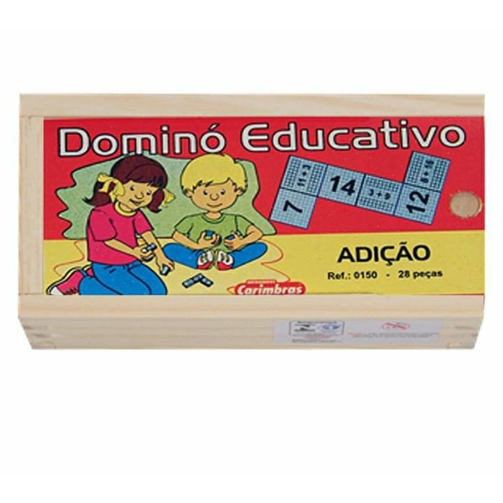 Dominó Educativo De Adição - Carimbras