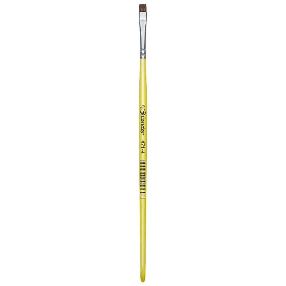 Pincel Chato Natural Condor 471 Nº 04
