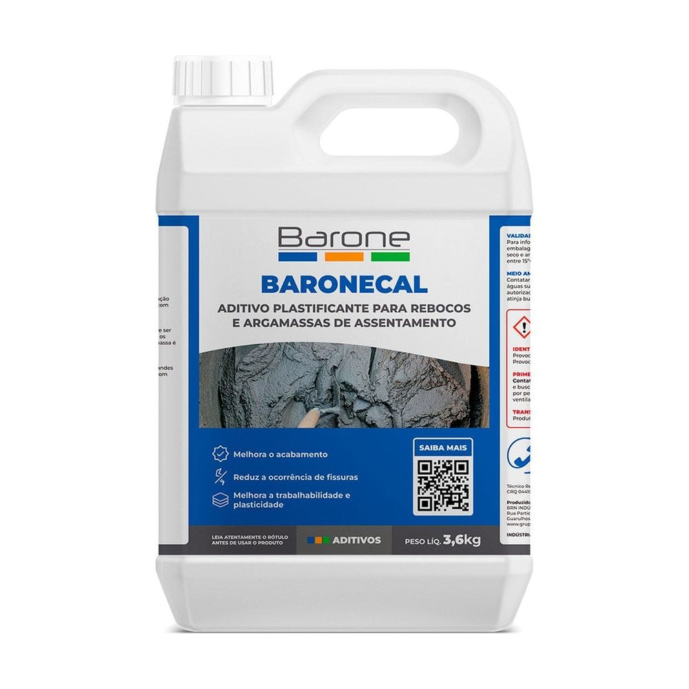 Baronecal Aditivo Plastificante - 3,6