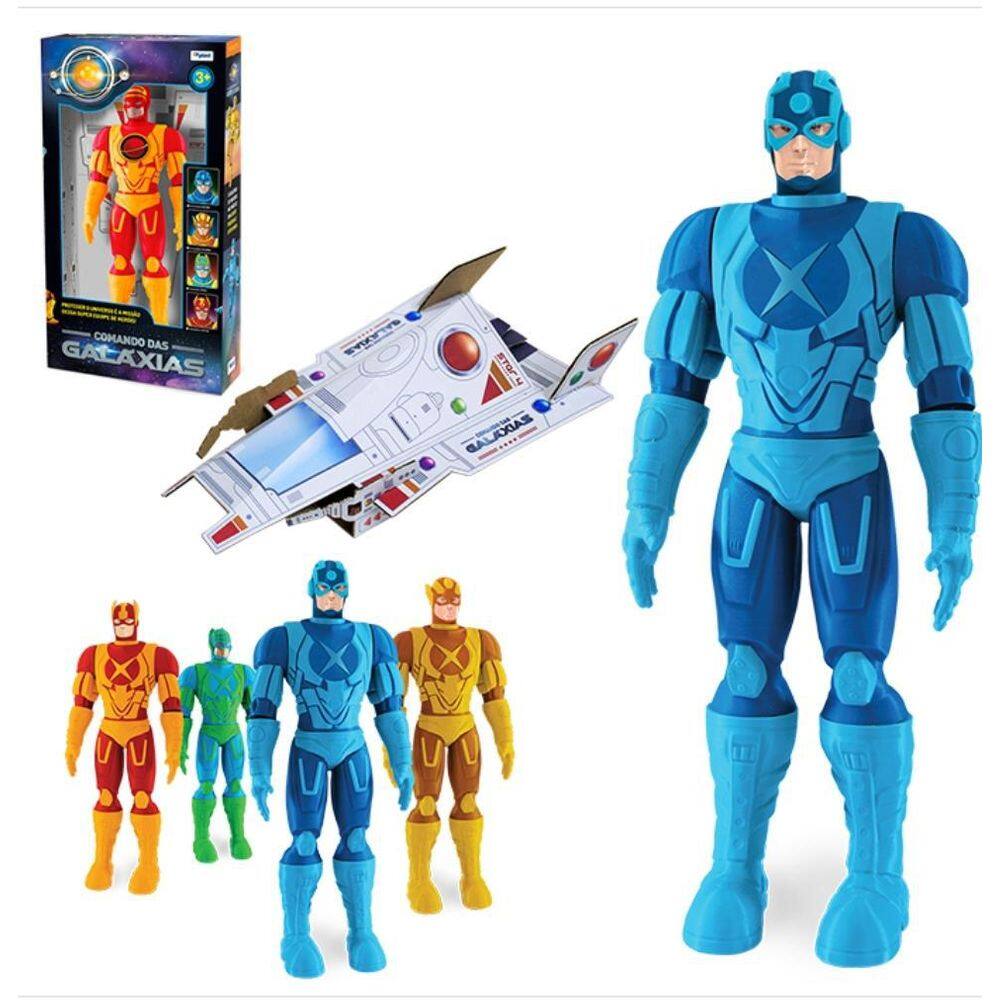 Boneco Comando Das Galaxias Sort 60Cm Re