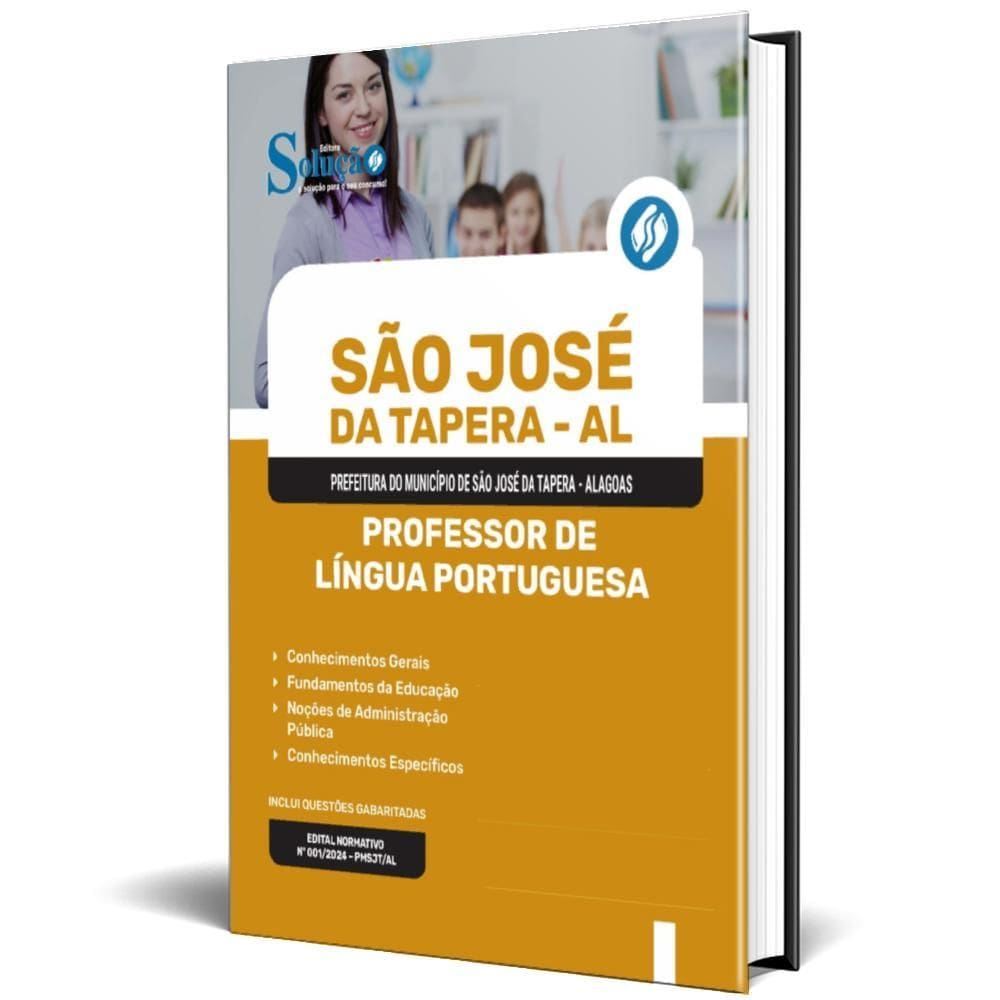 Apostila Prefeitura São José Da Tapera Al 2024 Professor