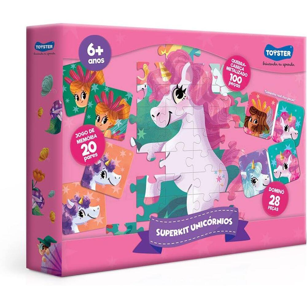 Unicornios Metalizado - Super Kit