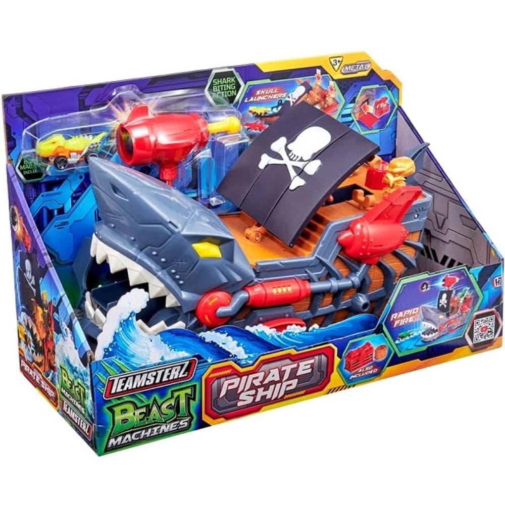 F0171-6 Fun Pista Navio Pirata Com 01 Carro