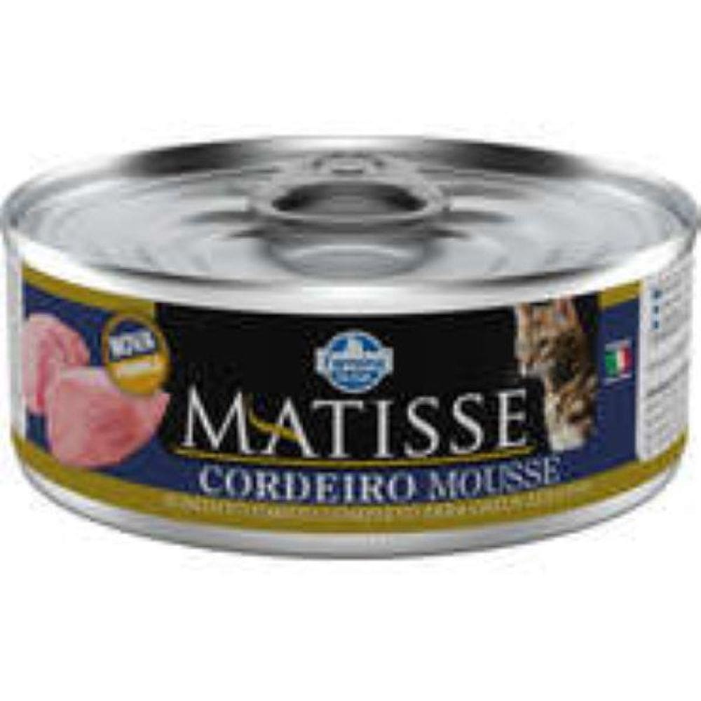 Ração Úmida Farmina Matisse Cordeiro Mousse Gatos Adult 85G