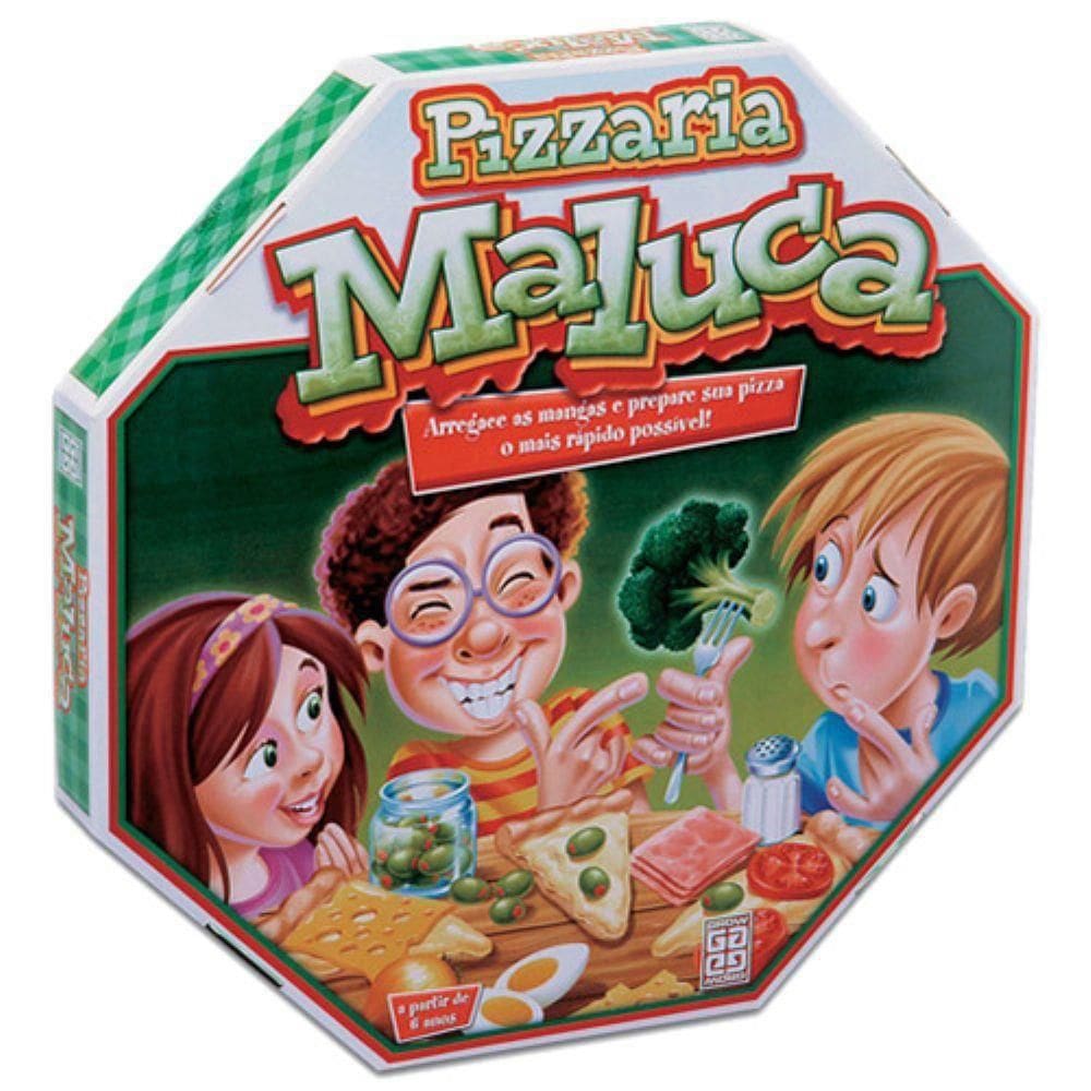 Jogo Pizzaria Maluca - Grow 01283