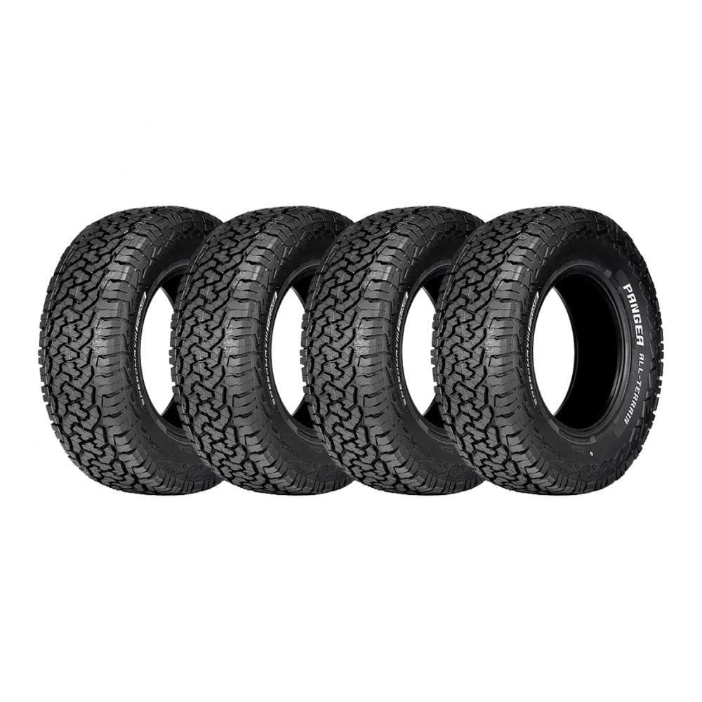 Kit 4 Pneus Speedmax Aro 16 205/60R16 Pangea A/T Letras Brancas 92T