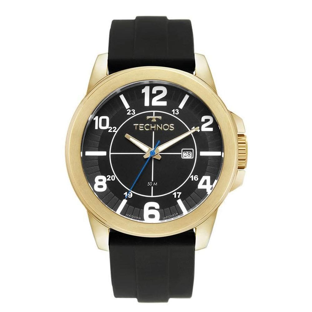 Relógio Technos Masculino Ref: 2115Nai/2P Esportivo Dourado