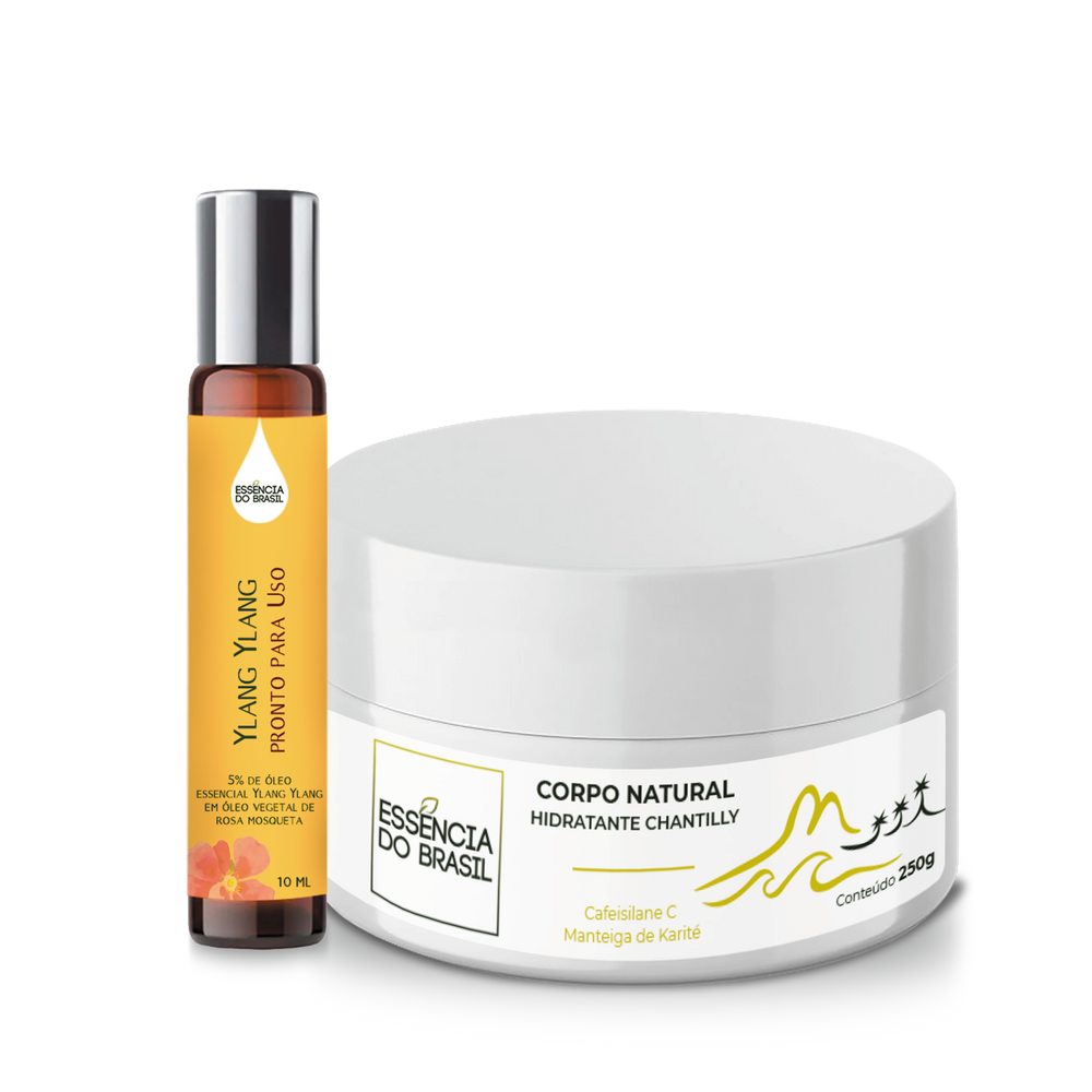 Kit Nutrição Pele: Hidratante Chantilly + Óleo Ylang Ylang