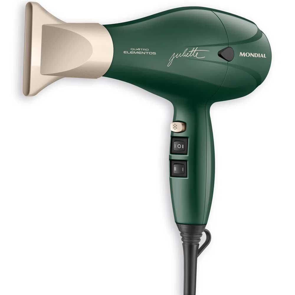 Secador De Cabelos Mondial Juliette Scp-Ju-02 Verde - 127V