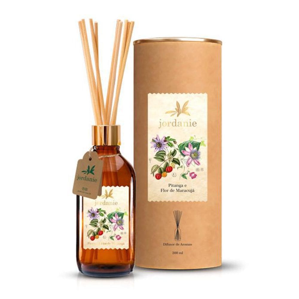 Difusor De Aromas Pitanga E Flor Maracujá 200Ml - Jordanie