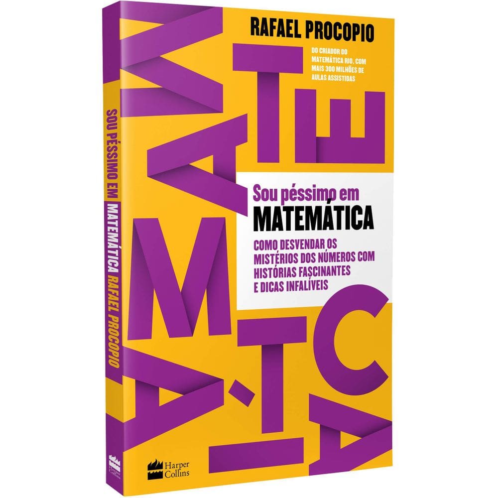 Livro Sou Pessimo Em Matematica