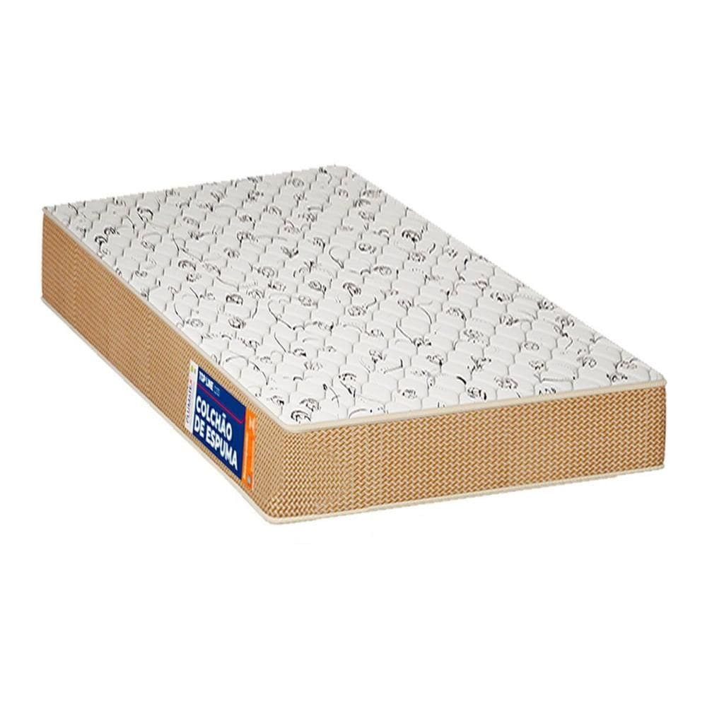 Colchão Solteiro Espuma D45 Top Line (88x188x14) - Plumatex