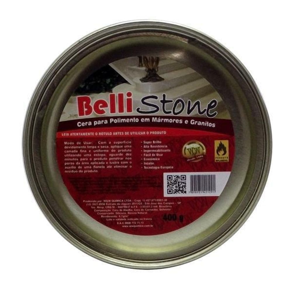 Cera Belli Stone 400g - Duradouro e Selador