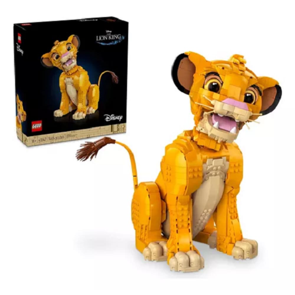 Lego 43247 Disney O Rei Leão Simba Jovem - 1445 peças