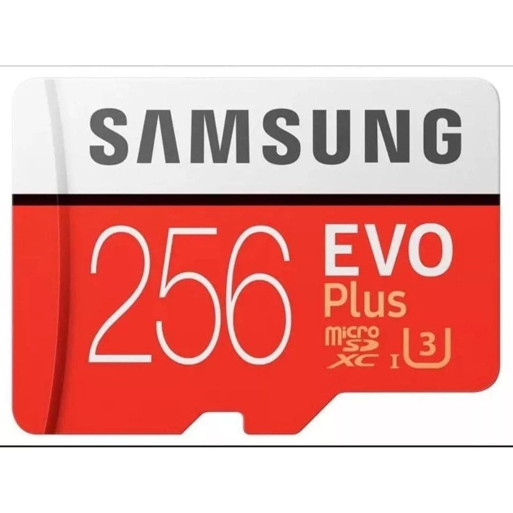 Cartão Samsung 256Gb Evo Plus Class 10 Uhs-I Microsdxc U3