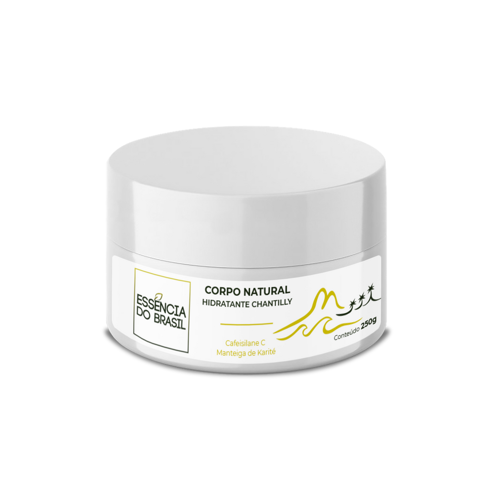 Hidratante Chantilly 250g Para Celulite, Pele Firme e Macia