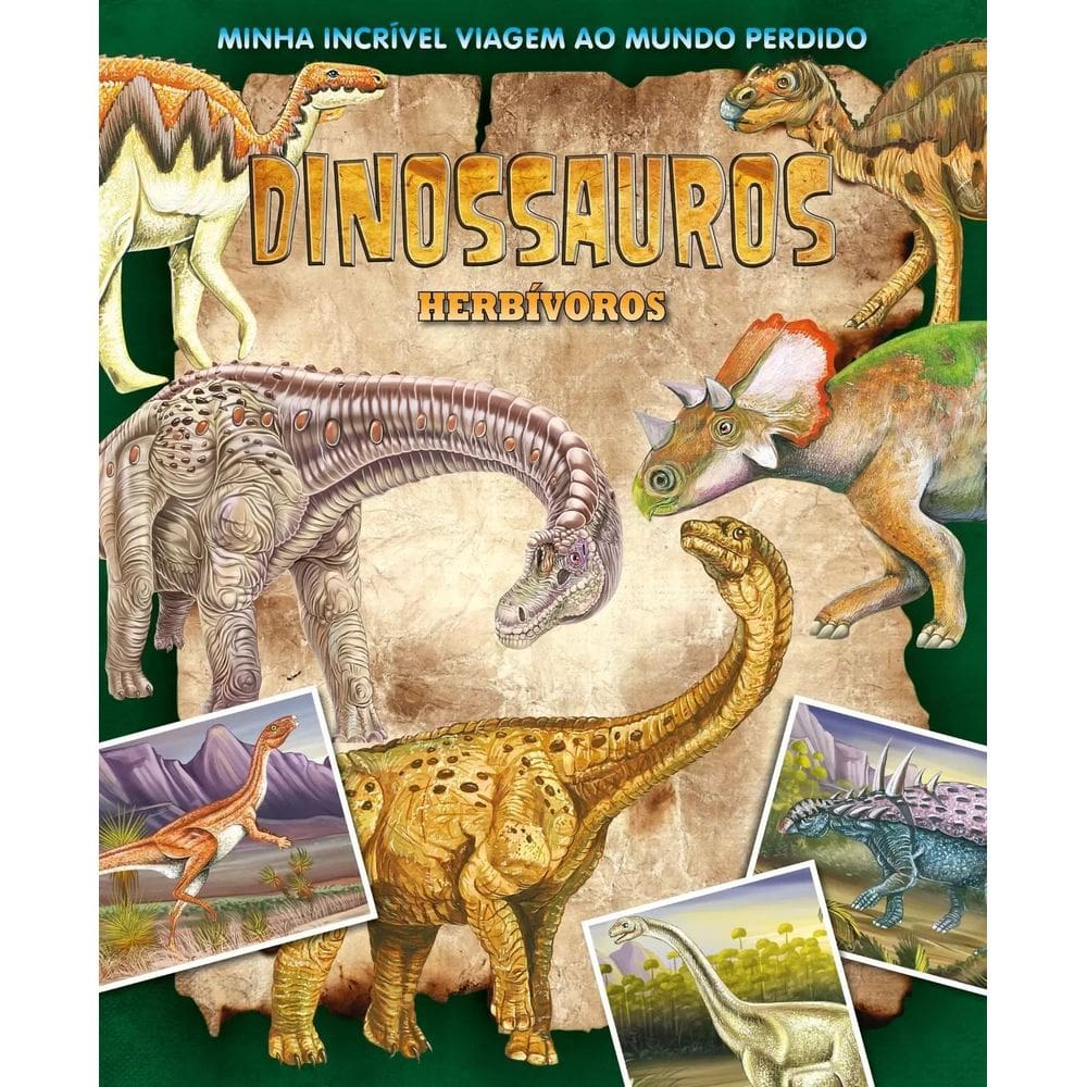 Viagem Ao Mundo Perdido - Dinossauros Herbívoros