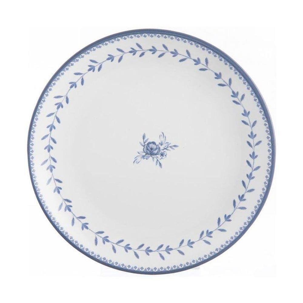 Prato Sobremesa Blue Garden Flower P 21 Cm Tro Home Style