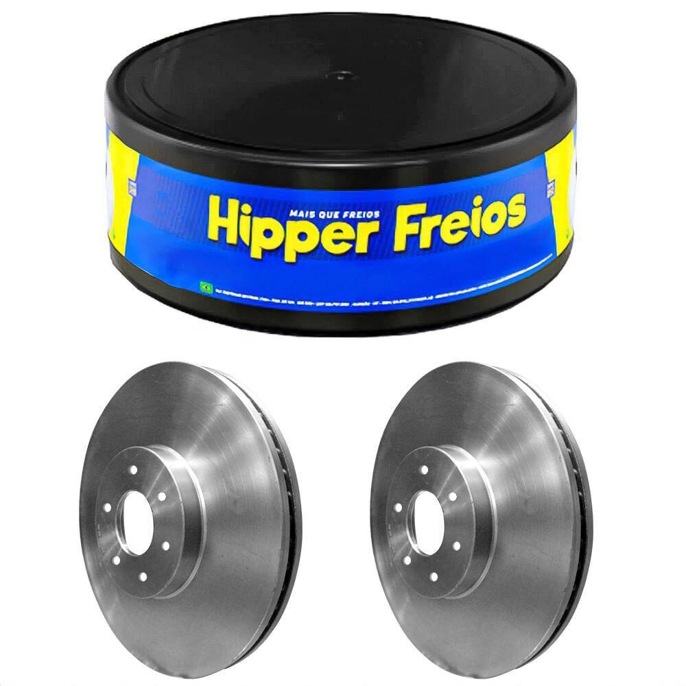 Par Disco Freio Dianteiro Hilux SW4 3.0 4x4 94 a 96 Ventil