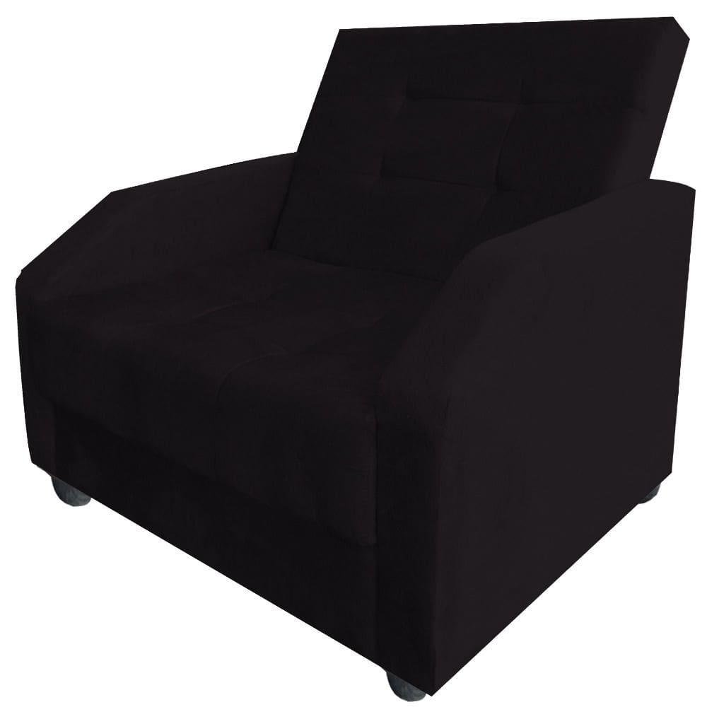 Poltrona Raquel Plus Size Preto