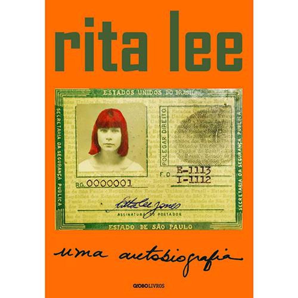 Livro Rita Lee - Biografia Rita Lee - Uma Autobiografia