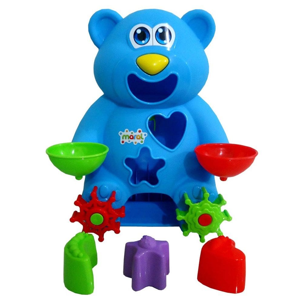 Brinquedo didático urso aquático maral