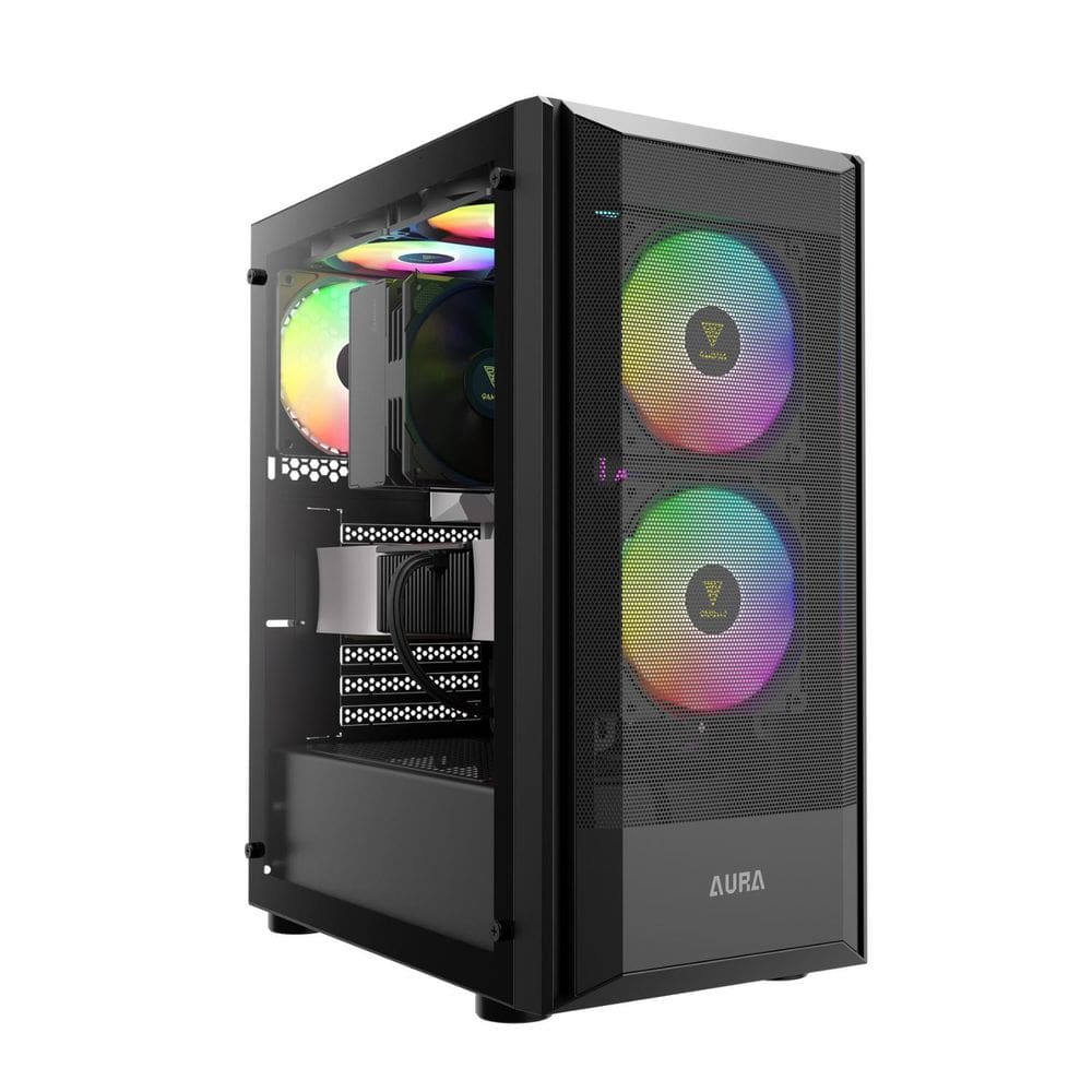 Gabinete Gamer Gamdias Aura Gc6 3Fans S/Fonte Atx Midtower