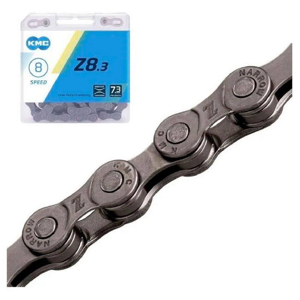 Corrente Kmc Z8.3 116 Elos 8V Velocidades Speed, Mtb Bike