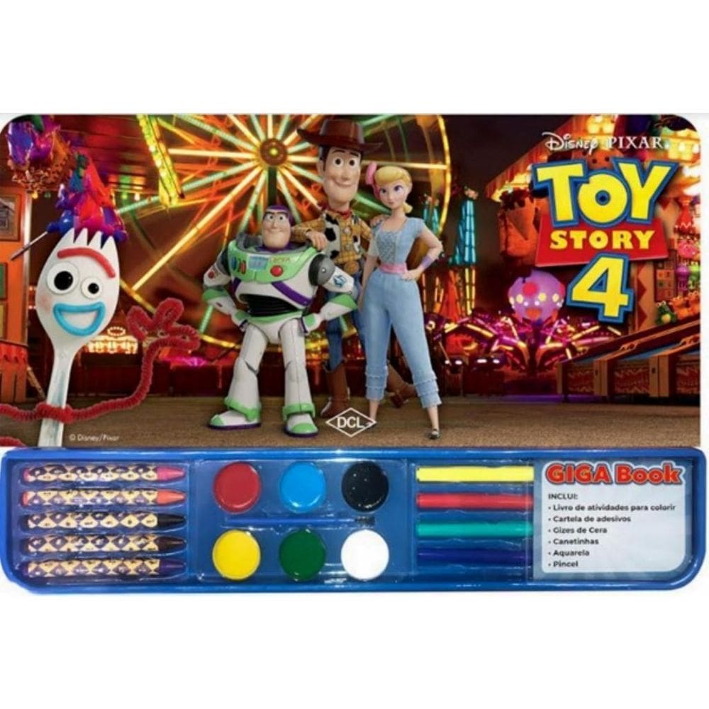 Livro Infantil Colorir Toy Story Giga Book 46Pgs