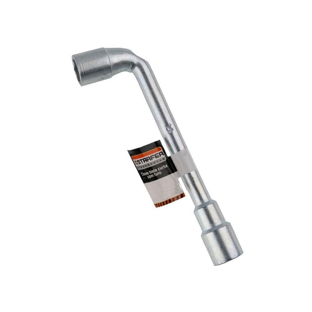 Chave Biela Aço Curta Com Furo Unitária 13Mm Starfer