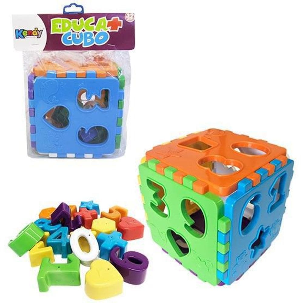 Cubo Didático Educa Mais Da Kendy