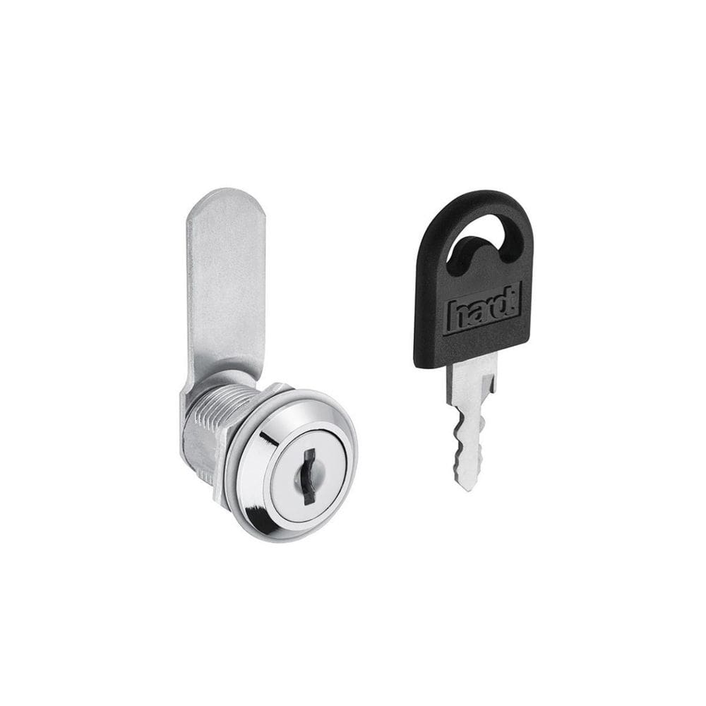 Fechadura Para Móveis de Aço 19 X 20mm Hardt Cromada