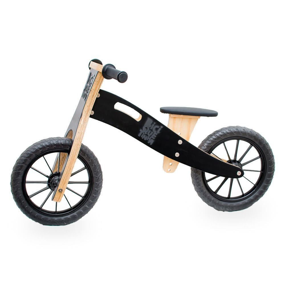 Bicicleta de Madeira Equilíbrio - BiciQuétinha Lousa - 2,8kg