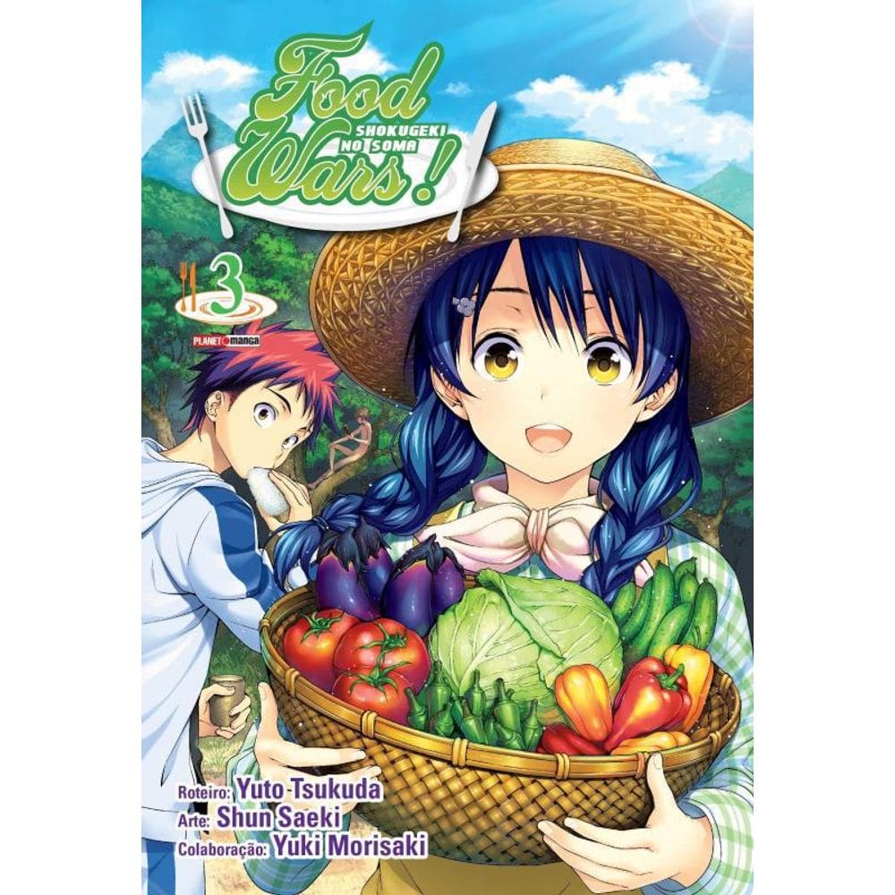 Livro Food Wars - Volume 03