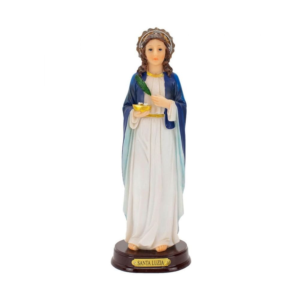Santa Luzia 21.5Cm - Enfeite Resina