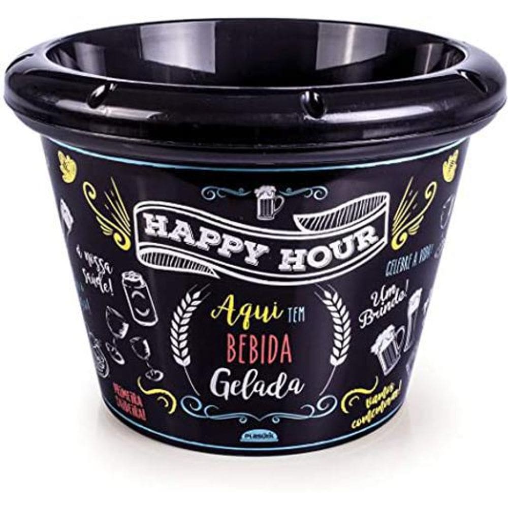 Balde para Cerveja Happy Hour 5,3 Litros - Plasútil