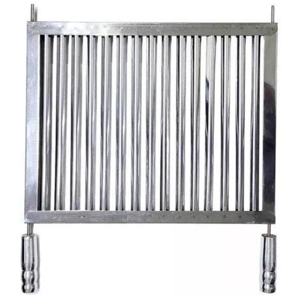 Grelha Uruguaia Inox Parrilla Churrasco 55X45