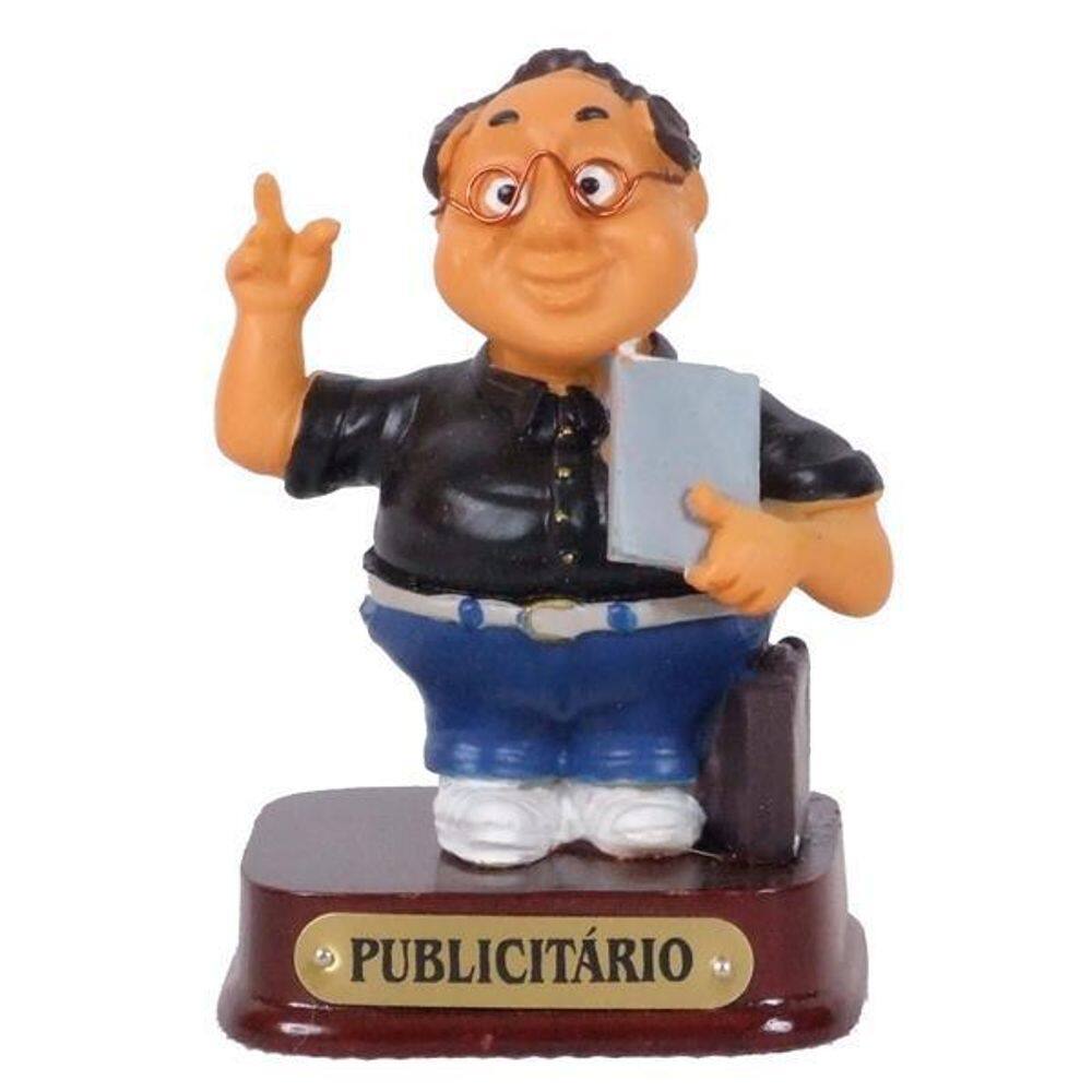Miniatura Em Resina Publicitário 8 Cm