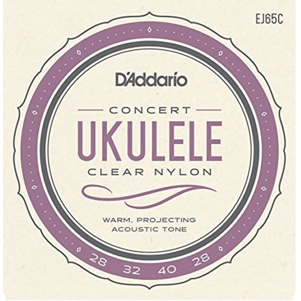 Cordas Ukulele Concert D` Addario EJ65C - AECG - Tensão 028