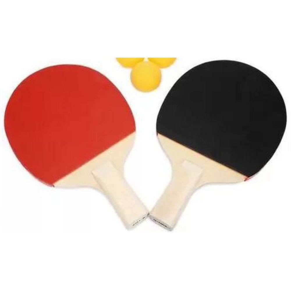 Kit Raquete Tênis De Mesa 25Cm Ping Pong Com 3 Bolinha