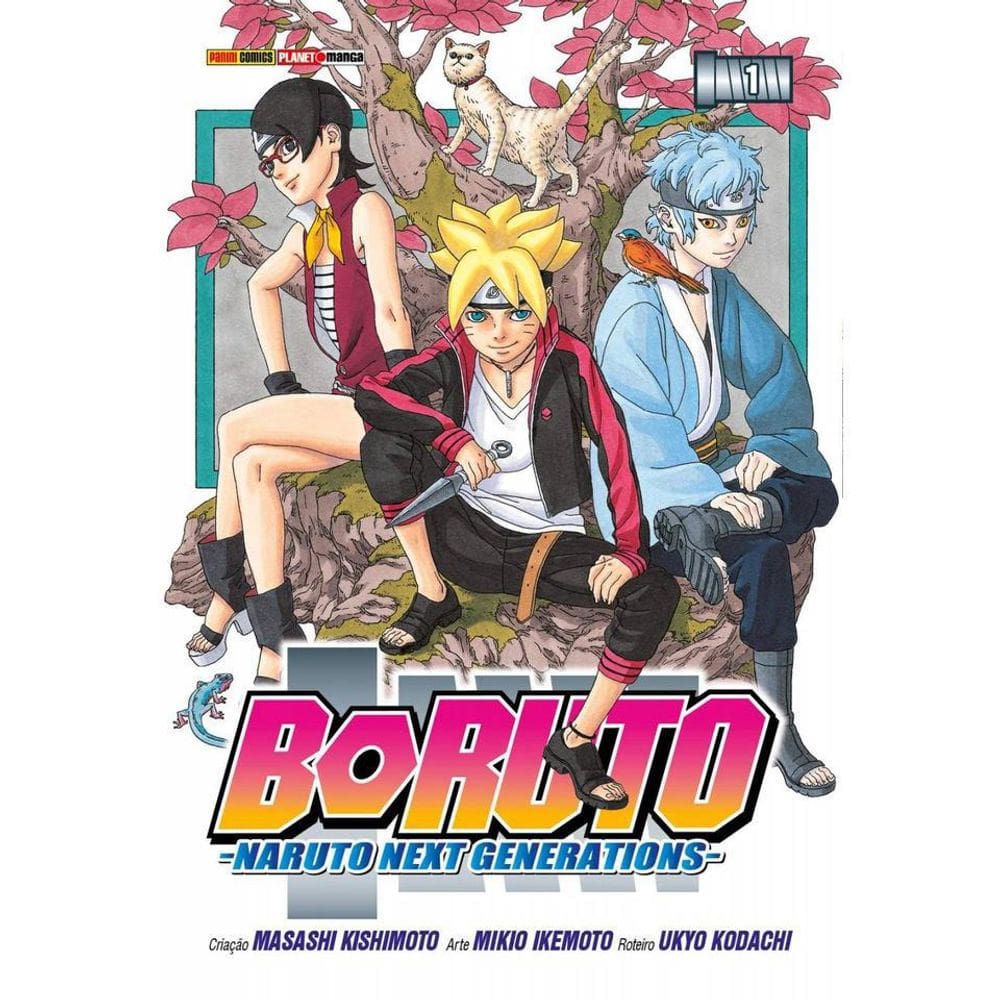 Livro Boruto - Naruto Next Generations - Vol.01