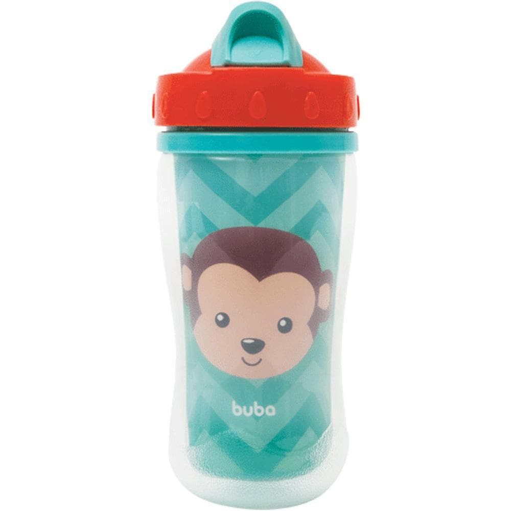 Copo Parede Dupla Animal Fun Macaco Buba