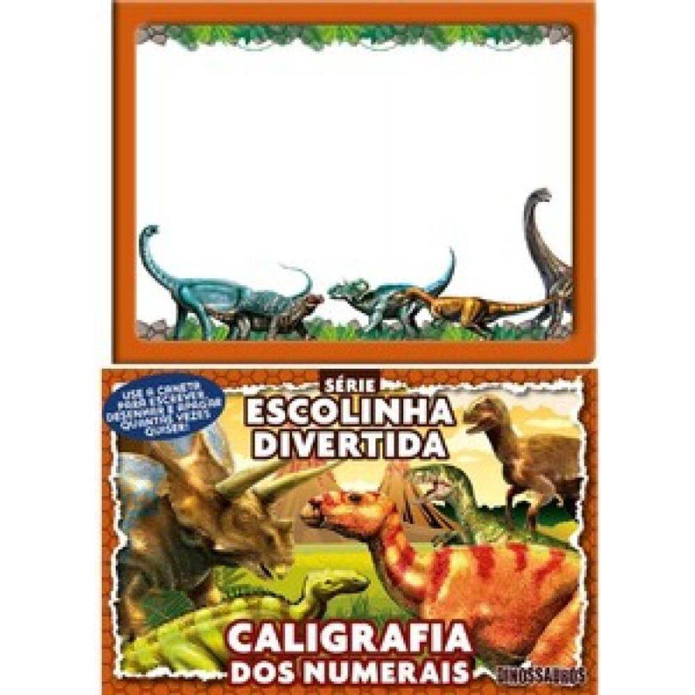 Livro Dinossauros - Série Escolinha Divertida: Caligrafia
