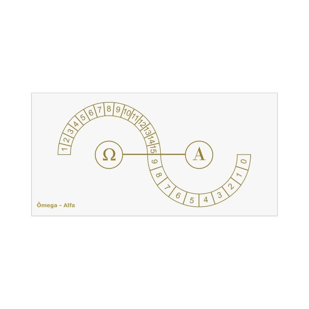 Placa Radiônica Ômega-Alfa