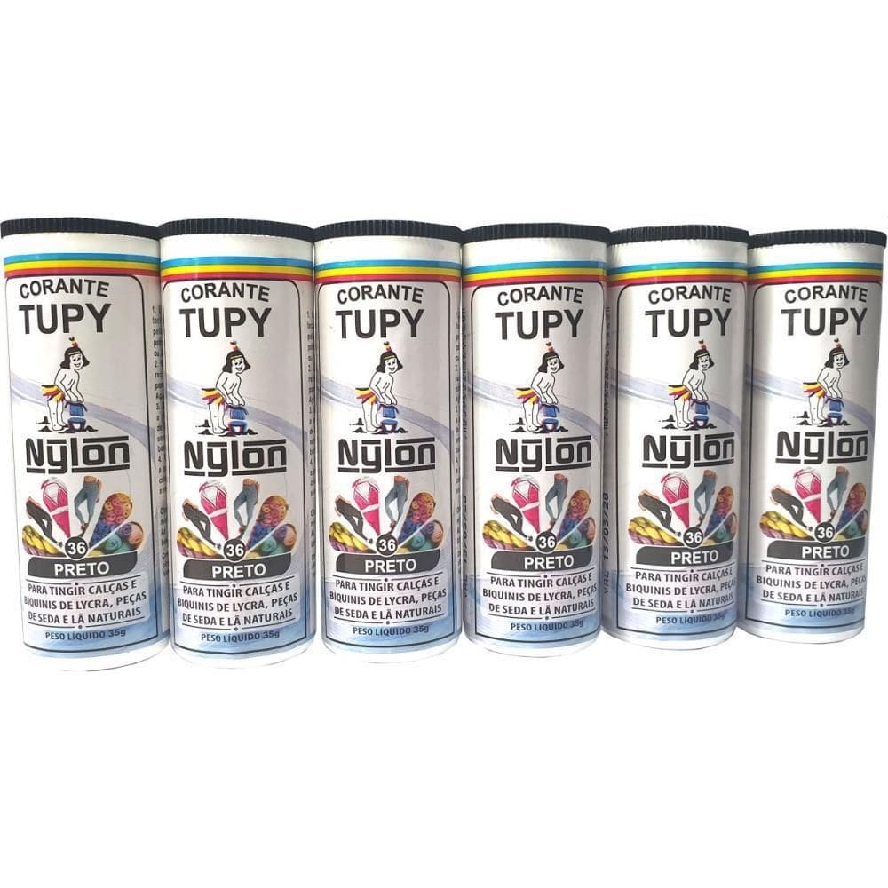 Corante Em Po Preto Tupy Nylon