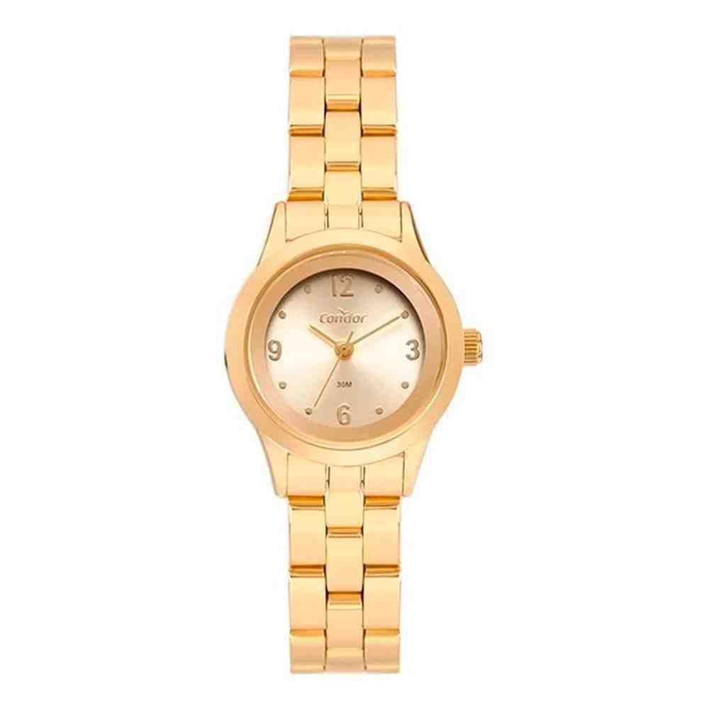 Relógio Feminino Condor Analógico Dourado Copc21Aebe/4X