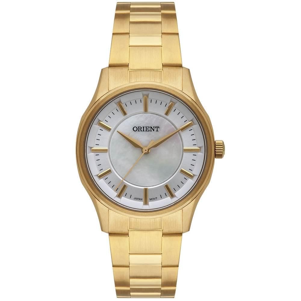 Relógio Orient Feminino Fgss0180 B1Kx Casual Dourado