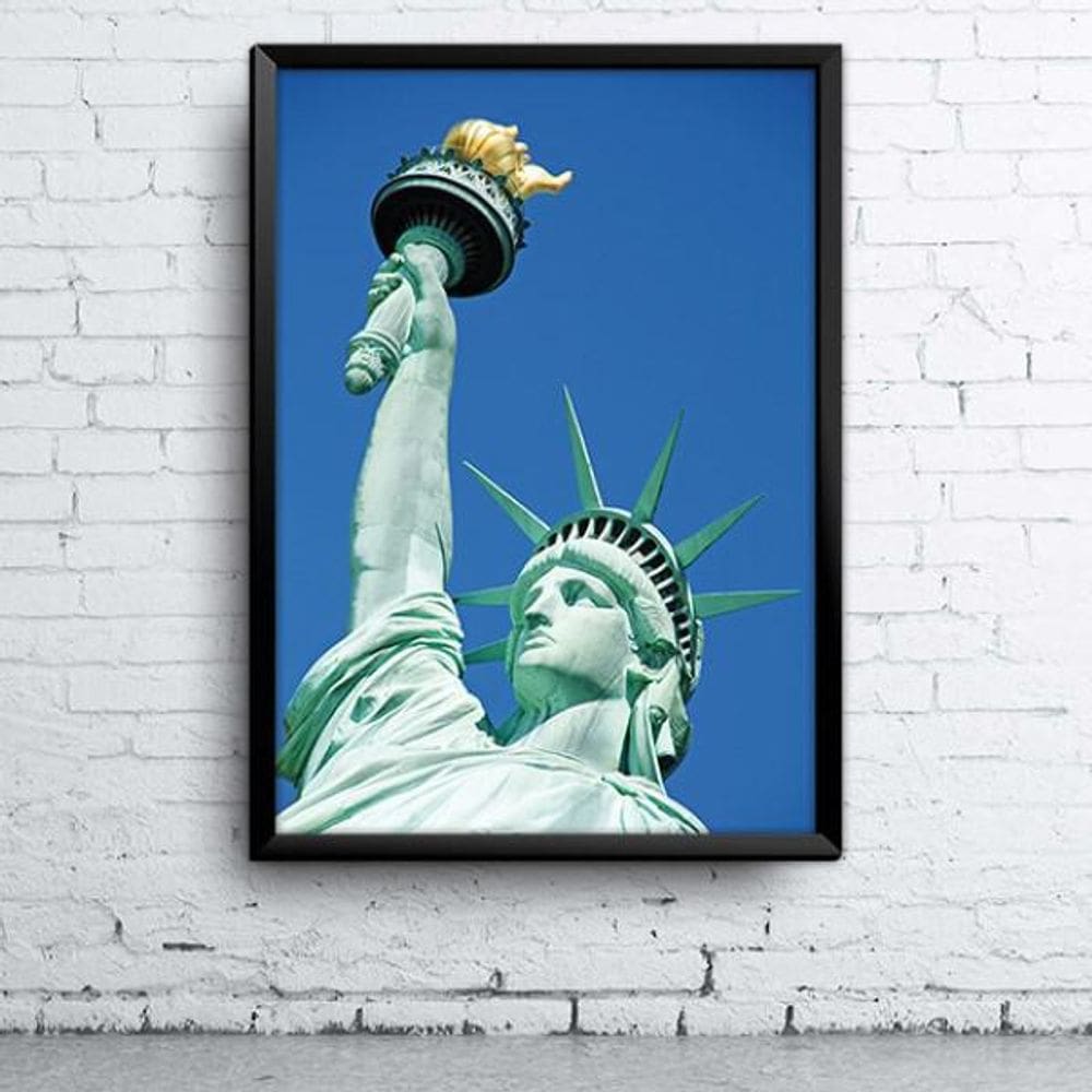 Quadro Estátua Da Liberdade A4